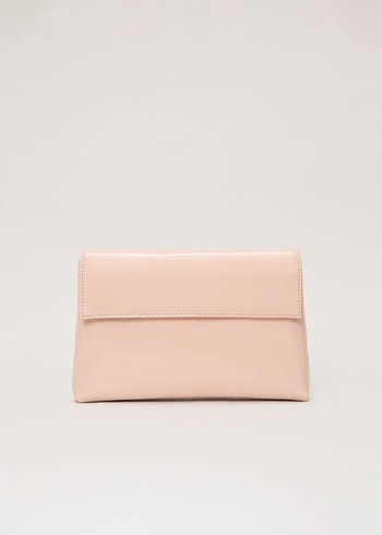 Phase Eight Pink Patent Bags Pink Australia | VG5479803